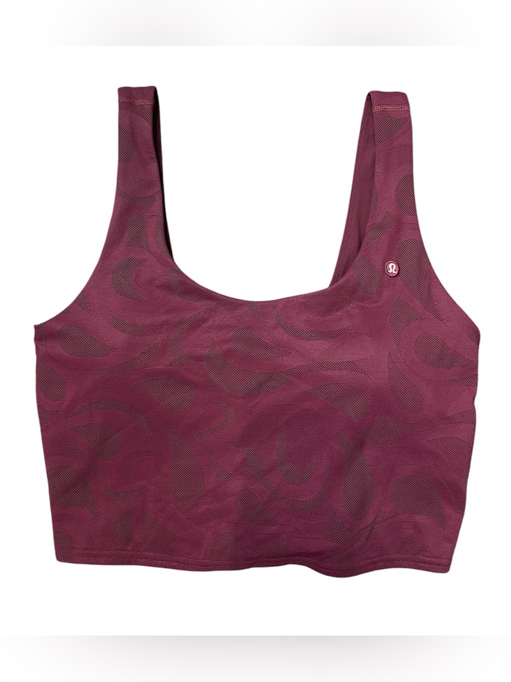 Lululemon Paisley Mesh Tennis Tank Top size S